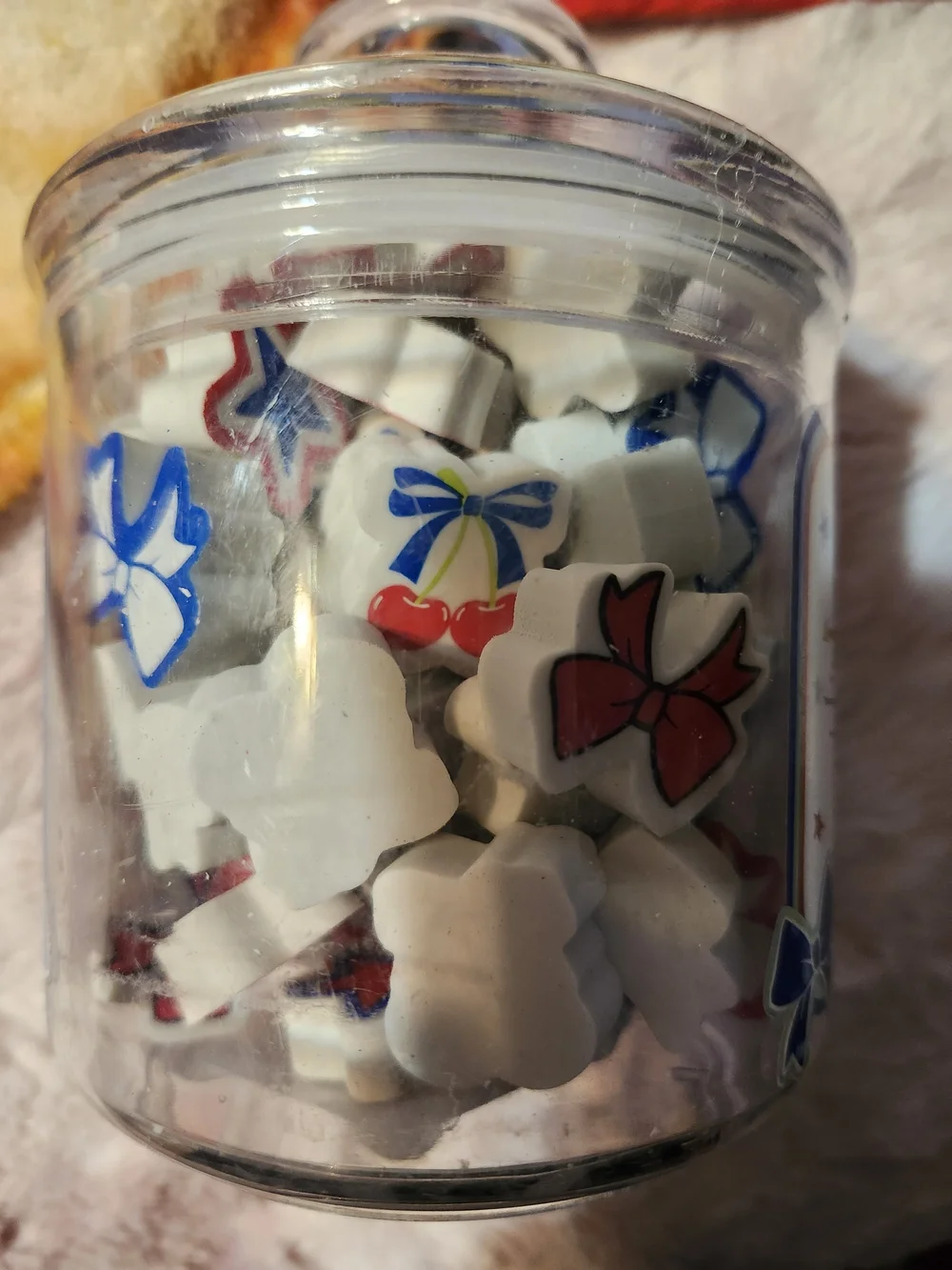 Danbar Global 60-Piece Patriotic Eraser Jar